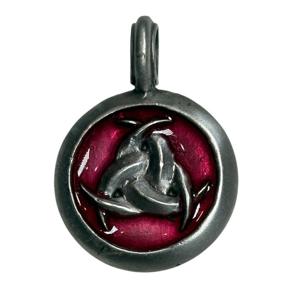 Viking Triple Horn of Odin Pendant Zik Zok
